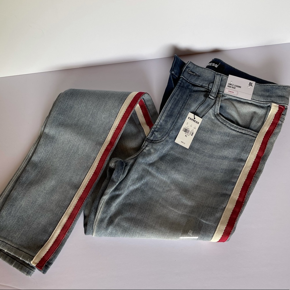 Express Jeans Size 8 Long Brand new with Tags